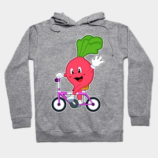 Radish with Bicycle Hoodie